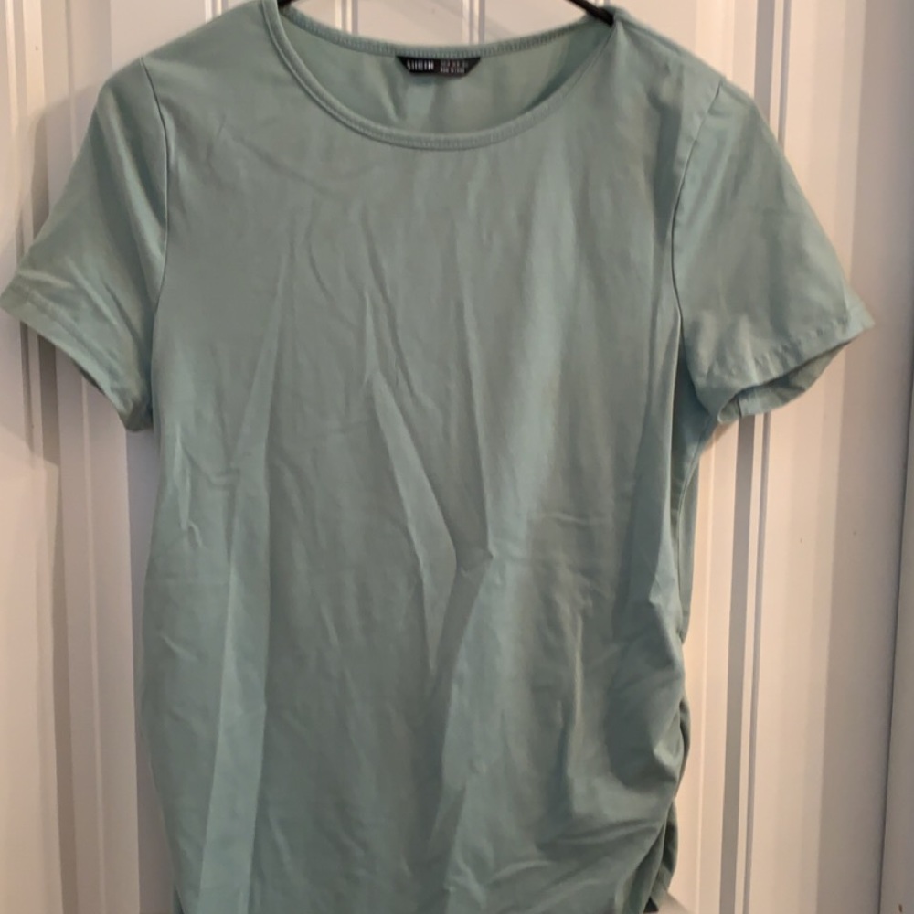 Shein maternity ruched side top